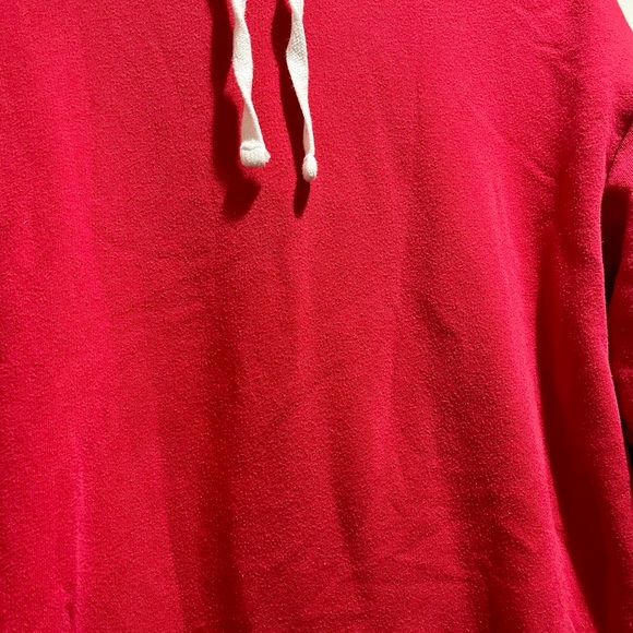 Pink VS sweatshirt with silver sequins and hoodie w/ Sherpa inside the hoodie - Picture 12 of 12